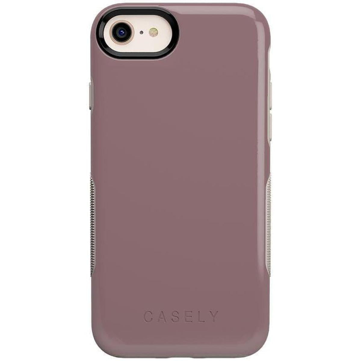 Purple Taupe on Nude | Ultra-Protective Bold Case iPhone Case get.casely Bold iPhone 6/7/8