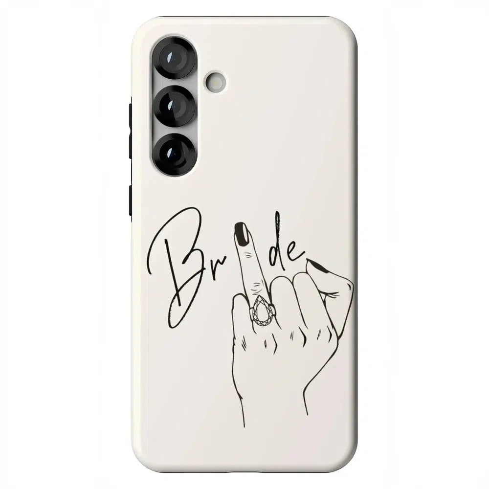 Put a Ring on It | Bridal Case Phone Case Casetry Essential + MagSafe® Galaxy S25 Plus