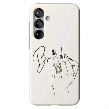 Put a Ring on It | Bridal Case Phone Case Casetry Essential + MagSafe® Galaxy S25 Plus