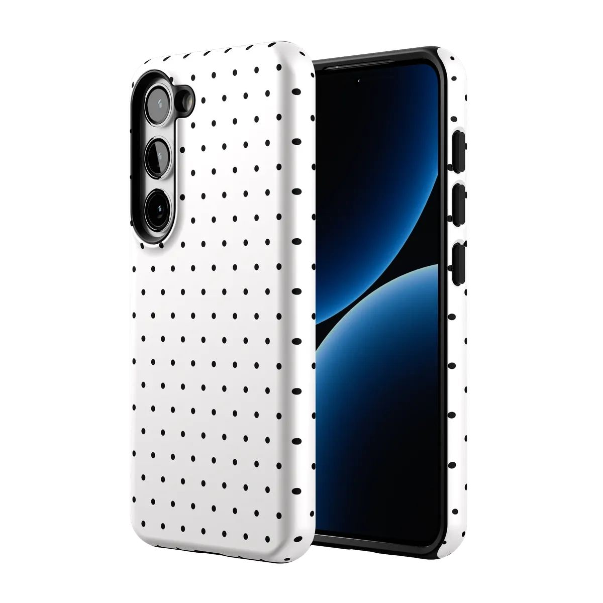On the Dot | Black Polka Dot Case