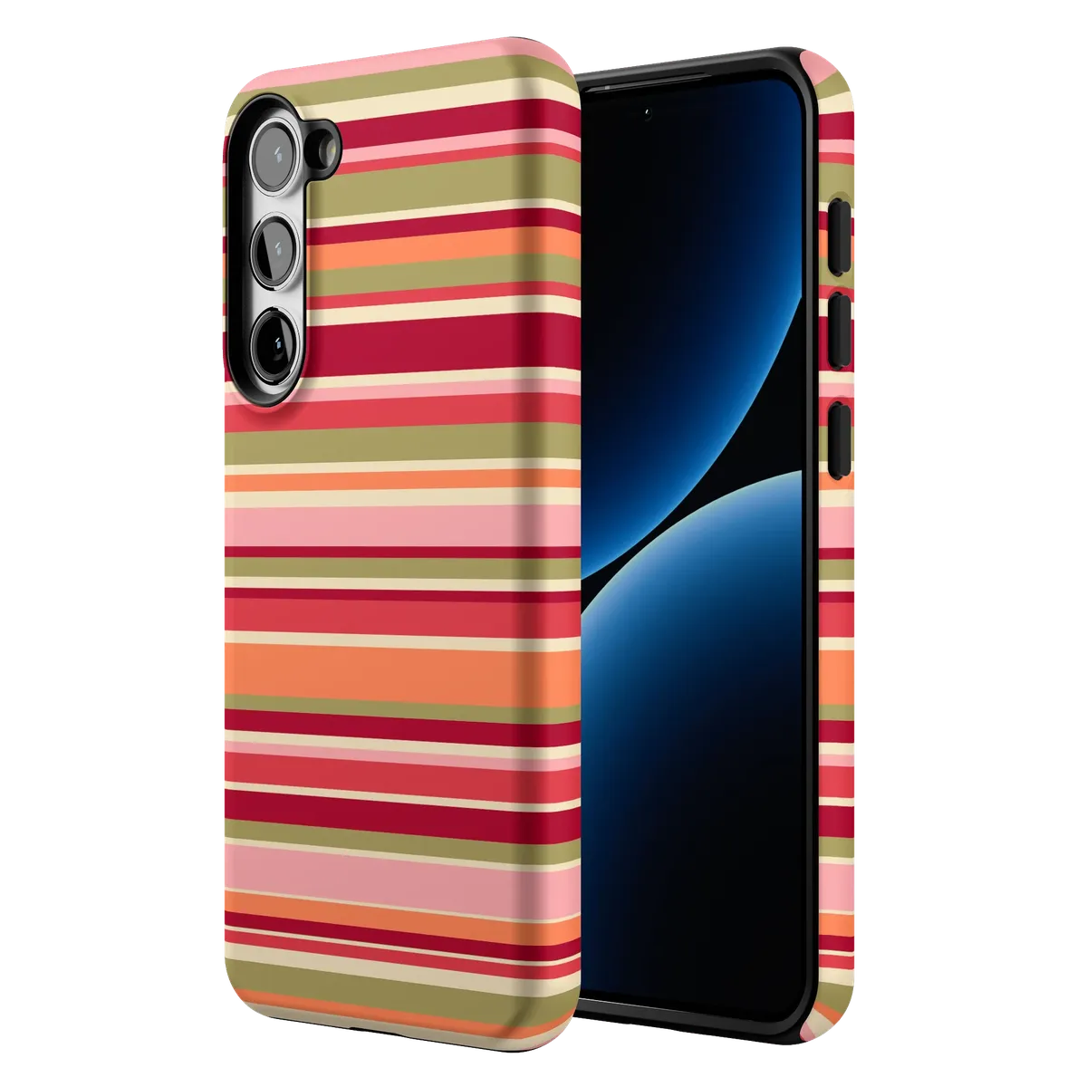 Citrus Stripes | Poolside Print Case