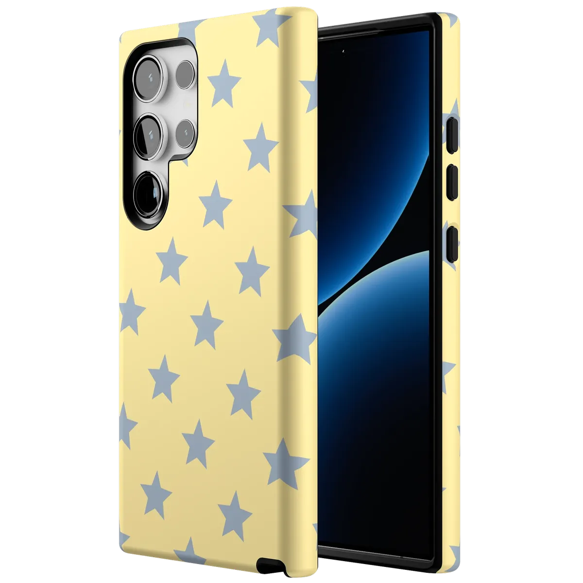 Shine Bright | Butter Yellow Stars Case