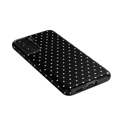 On the Dot | White Polka Dot Case