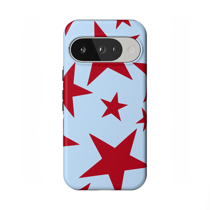 Stars Align | Blue & Red Stars Case - Google Pixel 10
