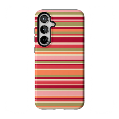 Citrus Stripes | Poolside Print Case - Galaxy S24 Plus