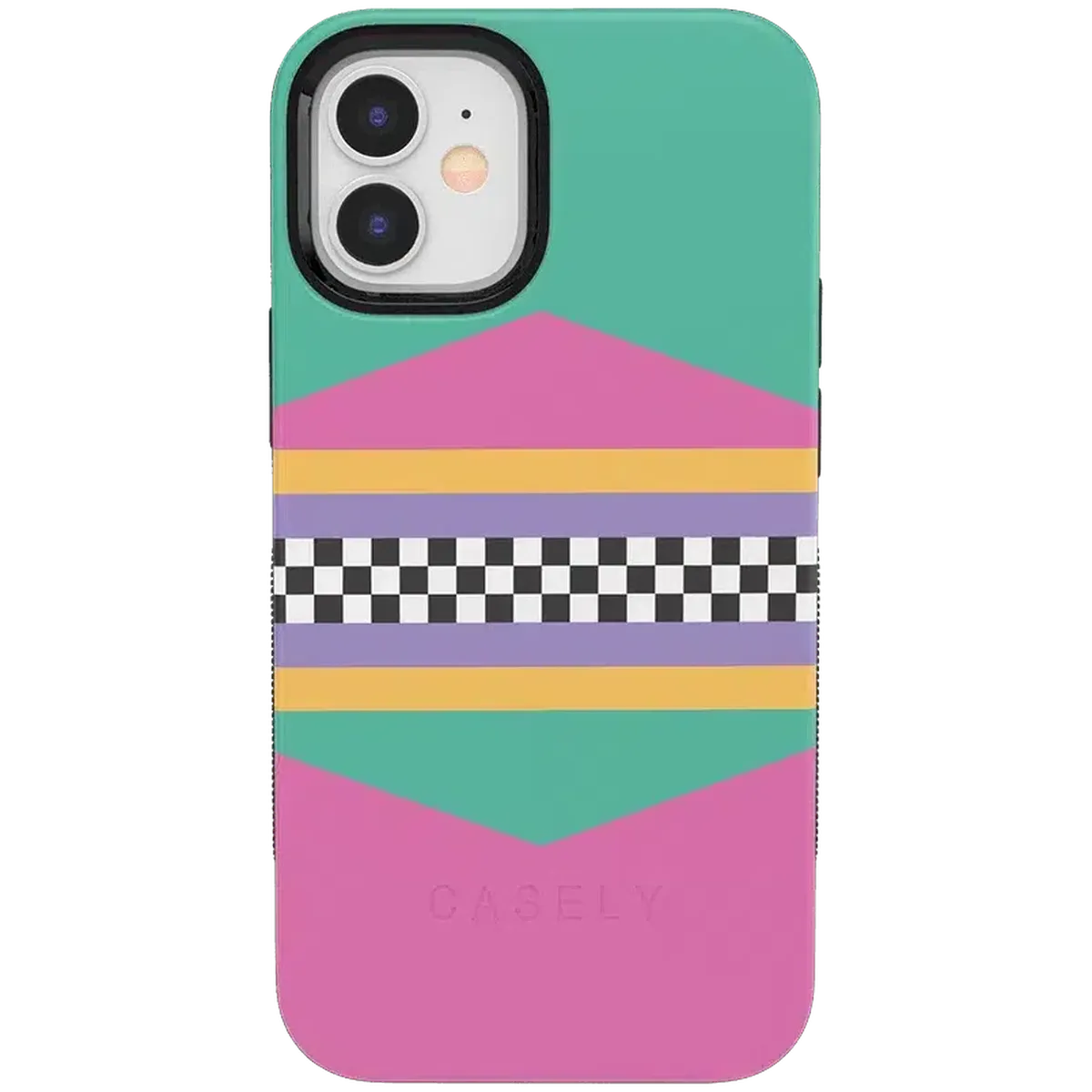 Rad Dad | 80's Colorblock Case iPhone Case get.casely Bold + MagSafe® iPhone 12