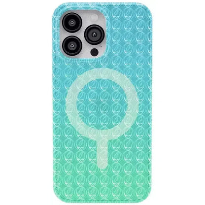 Rainbow Ripple | Holographic Grateful Dead Case iPhone Case get.casely Classic + MagSafe® iPhone 14 Pro Max