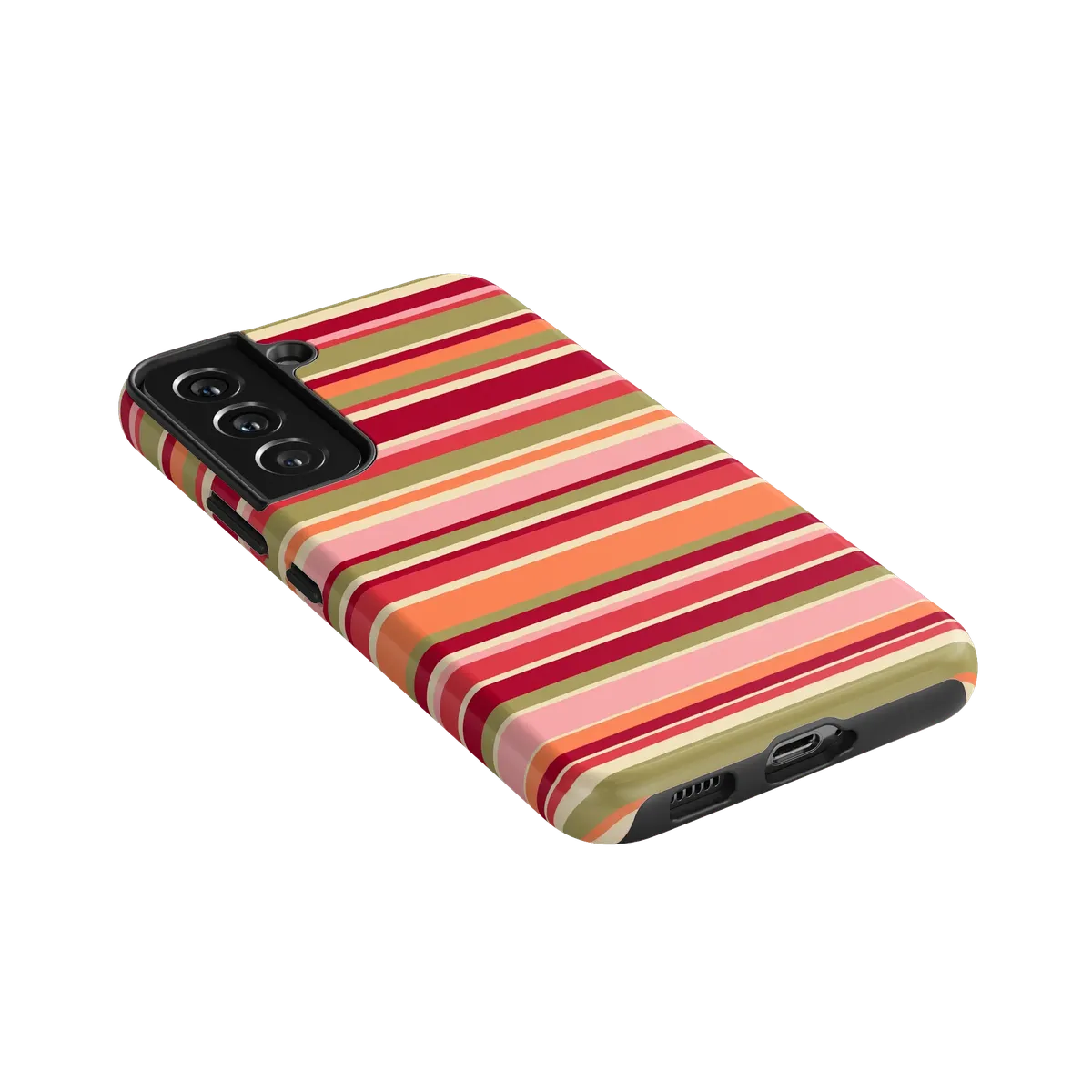 Citrus Stripes | Poolside Print Case