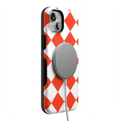 Red Checkerboard | High Contrast Design Case Phone Case Casetry