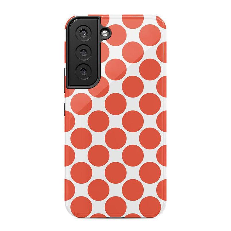 Red Dots | High Contrast Design Case Phone Case Casetry Essential Galaxy S22