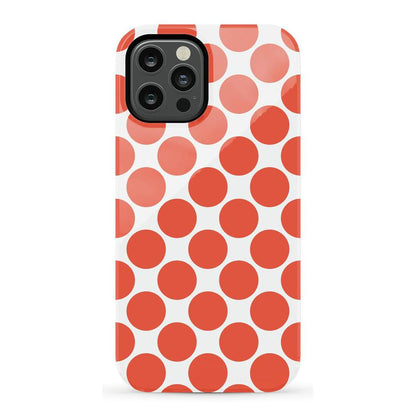 Red Dots | High Contrast Design Case Phone Case Casetry Essential iPhone 12 Pro