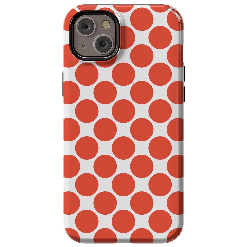 Red Dots | High Contrast Design Case Phone Case Casetry Essential + MagSafe® iPhone 14 Plus