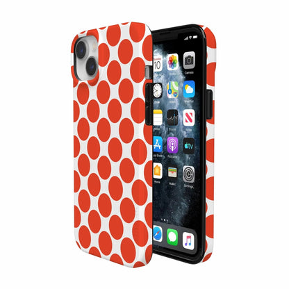 Red Dots | High Contrast Design Case Phone Case Casetry