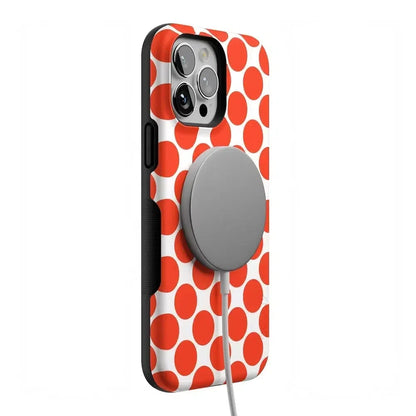 Red Dots | High Contrast Design Case Phone Case Casetry