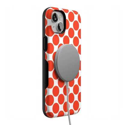 Red Dots | High Contrast Design Case Phone Case Casetry