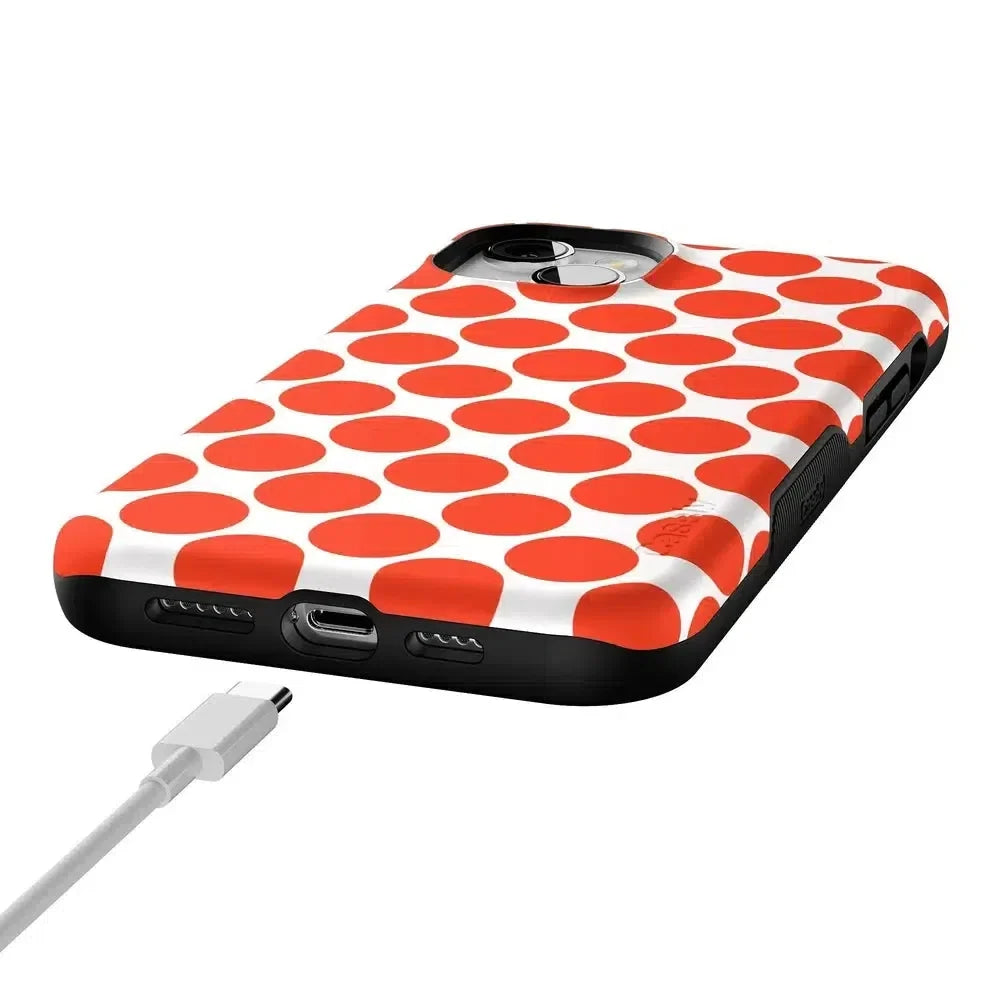 Red Dots | High Contrast Design Case Phone Case Casetry