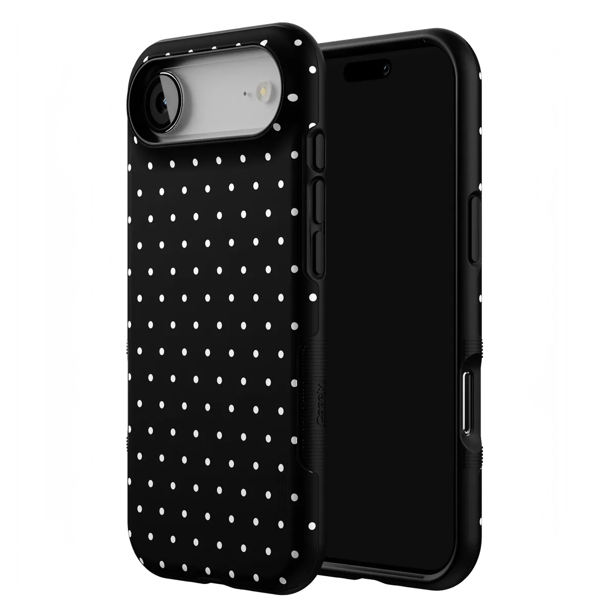 On the Dot | White Polka Dot Case