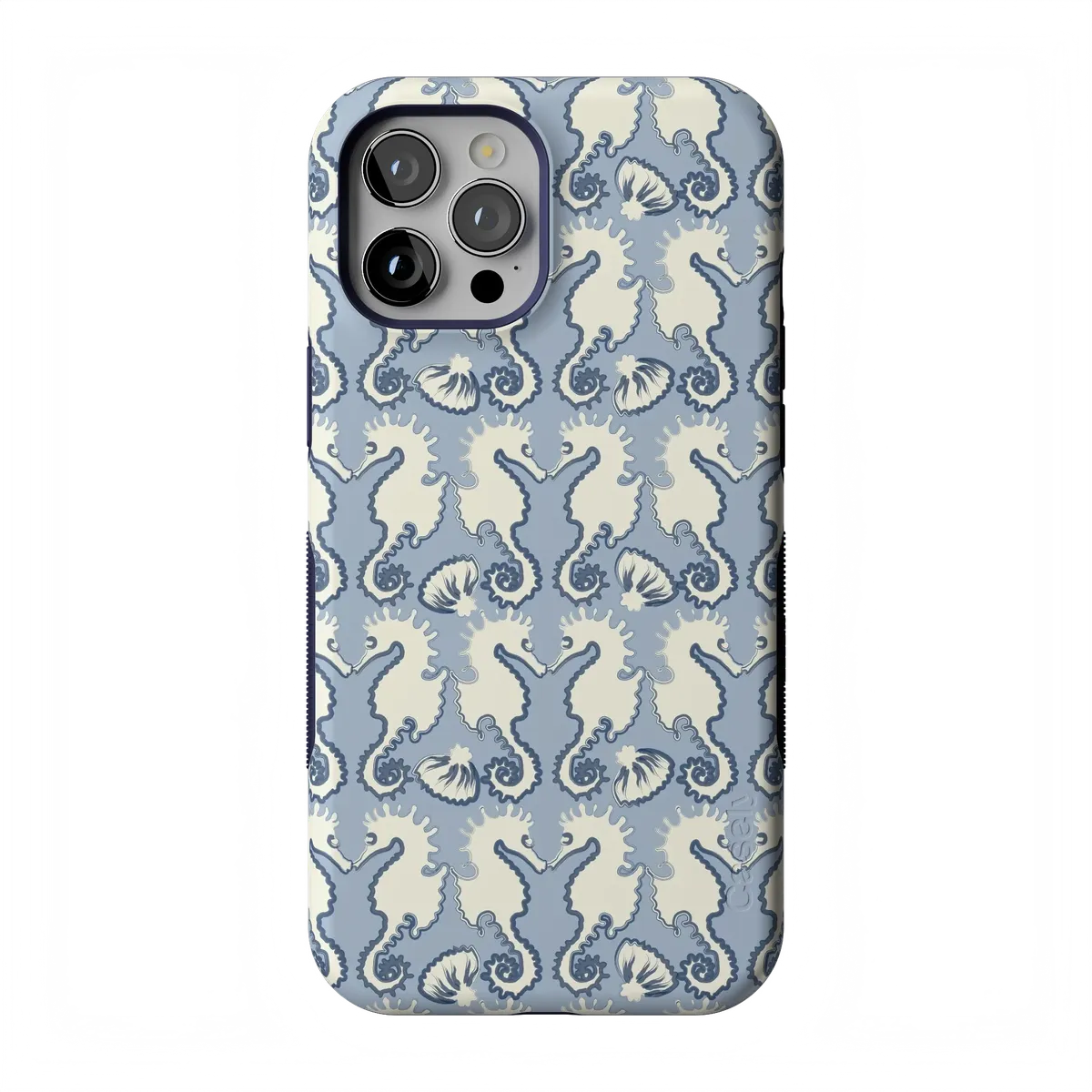 Seahorse Drift | Coastal Blues Case - iPhone 12 Pro