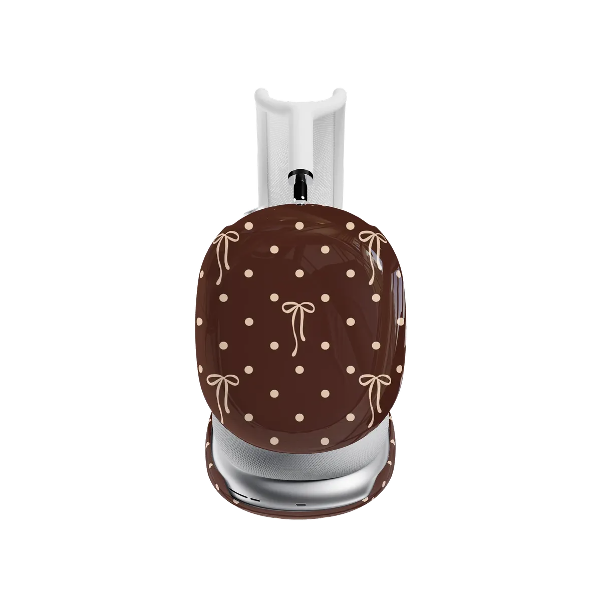 Teddy Bows | Brown Polka Dot AirPods Max Case
