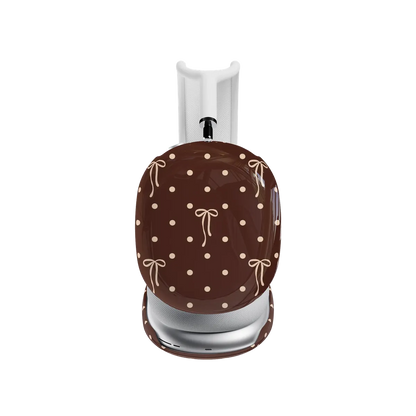 Teddy Bows | Brown Polka Dot AirPods Max Case