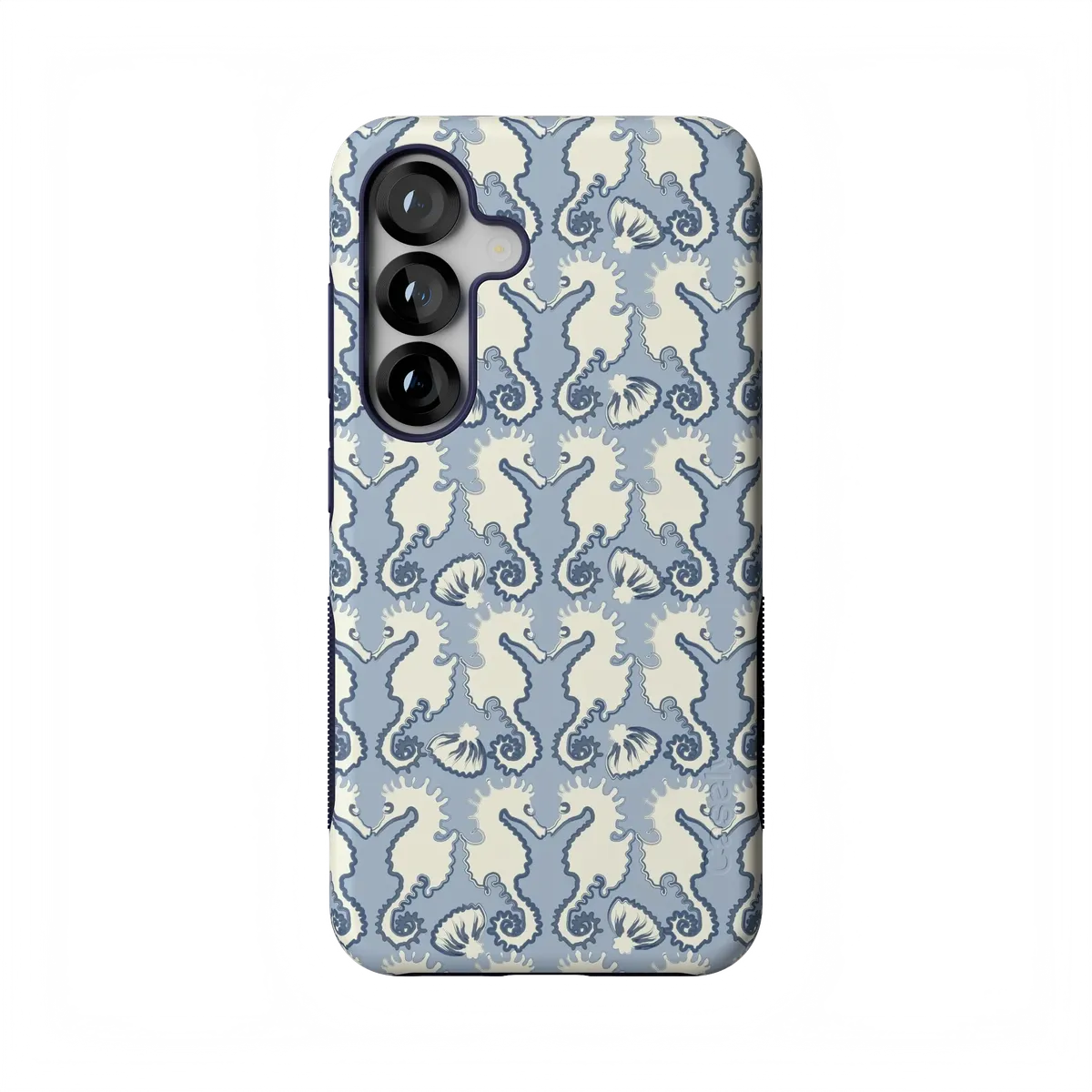 Seahorse Drift | Coastal Blues Case - Galaxy S25