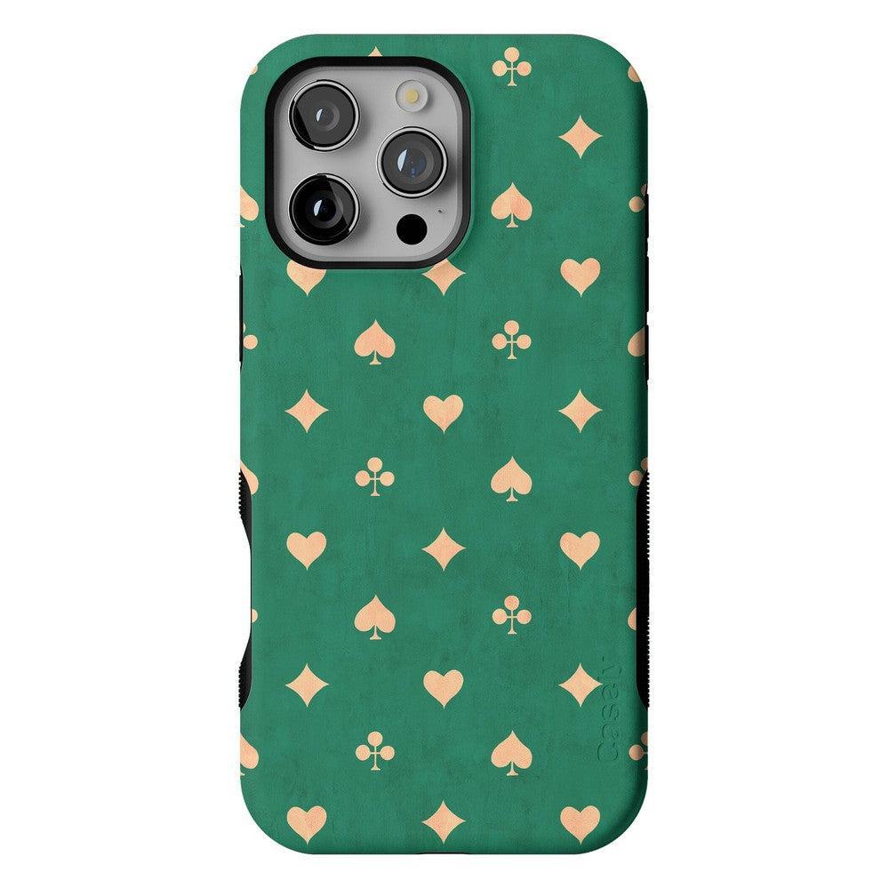 Royal Flush | French Deck Case iPhone Case get.casely Bold + MagSafe® iPhone 16 Pro