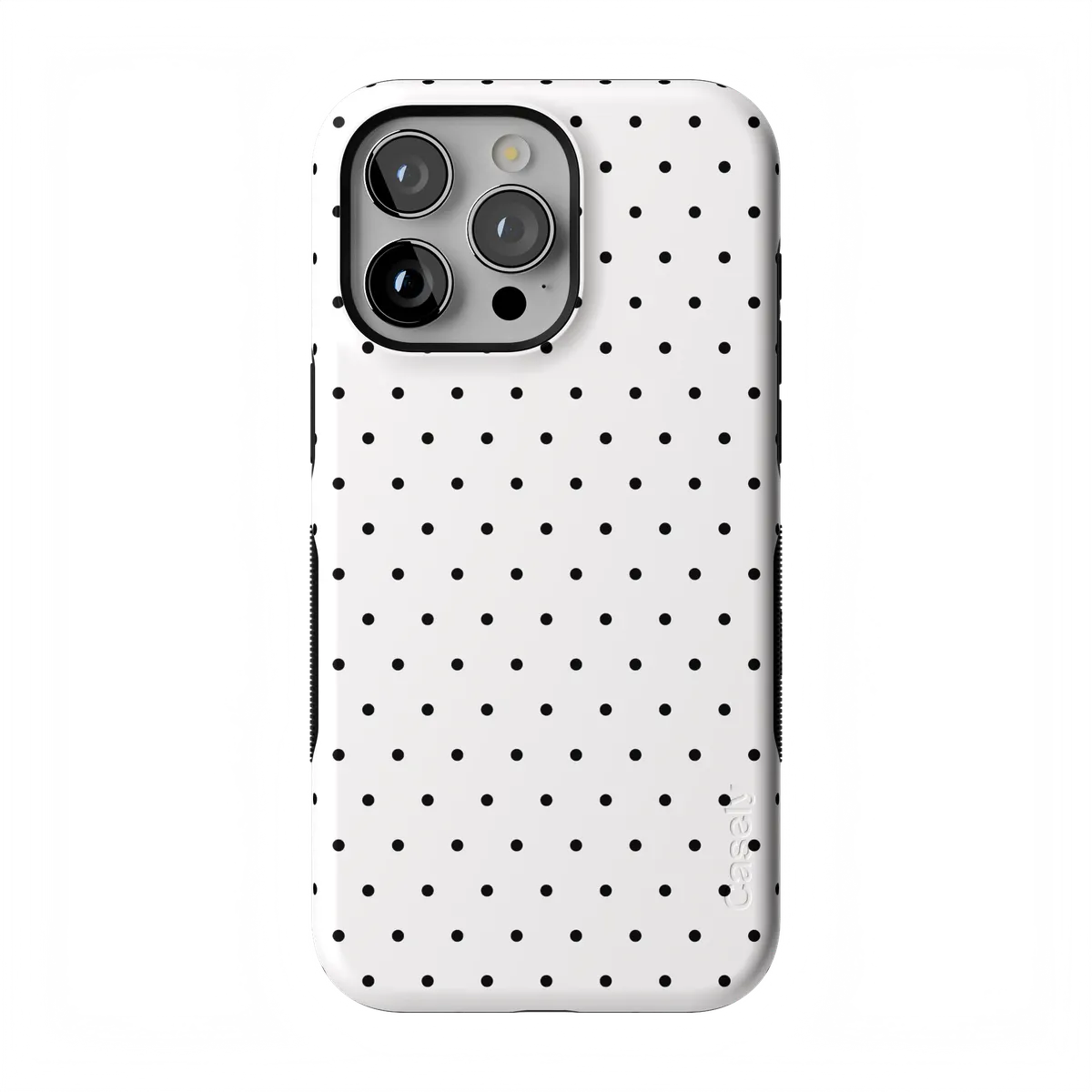 On the Dot | Black Polka Dot Case