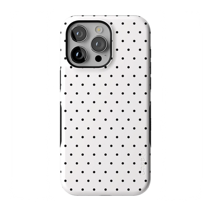 On the Dot | Black Polka Dot Case