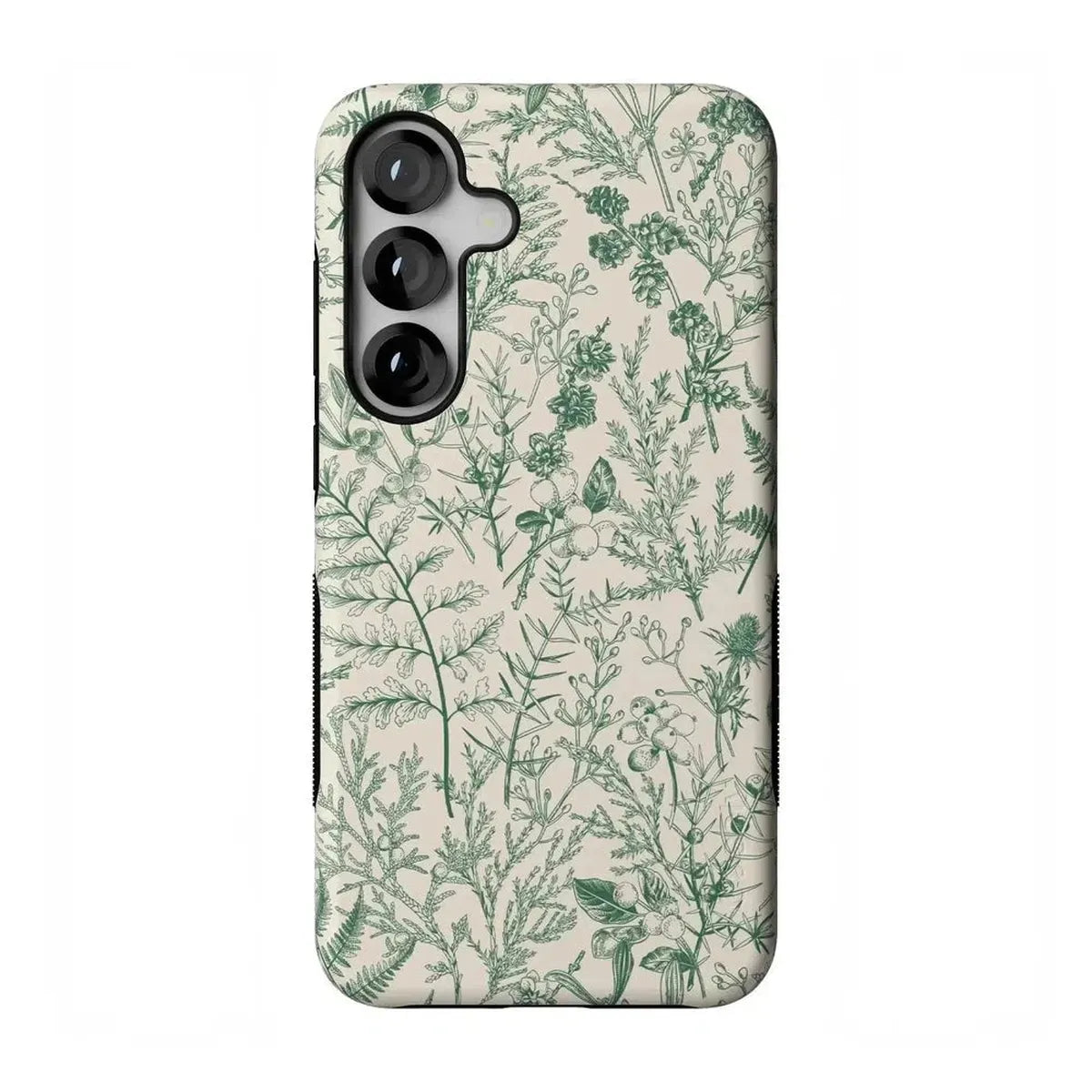 Sage Garden | Green Floral Case iPhone Case get.casely Bold Flex + MagSafe® Galaxy S25 Plus