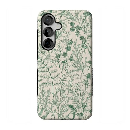 Sage Garden | Green Floral Case iPhone Case get.casely Bold Flex + MagSafe® Galaxy S25 Plus