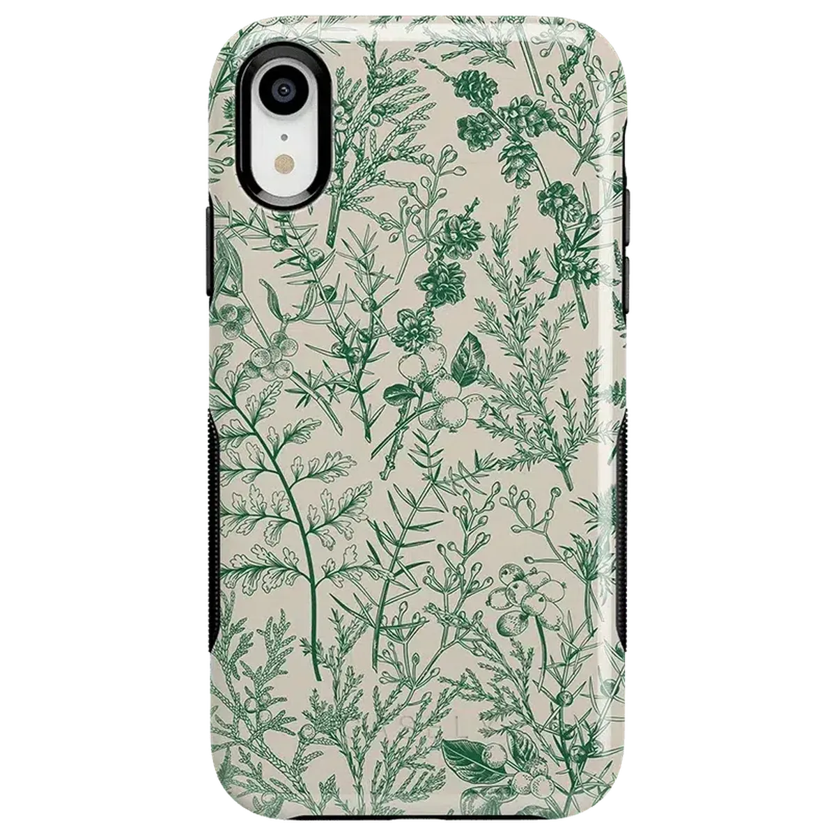 Sage Garden | Green Floral Case iPhone Case get.casely Bold iPhone XR
