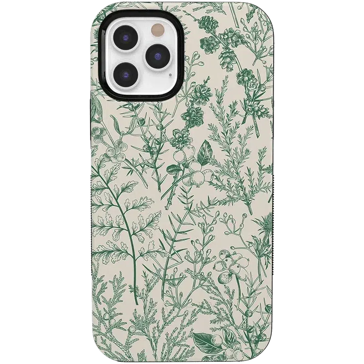 Sage Garden | Green Floral Case iPhone Case get.casely Bold + MagSafe® iPhone 12 Pro Max
