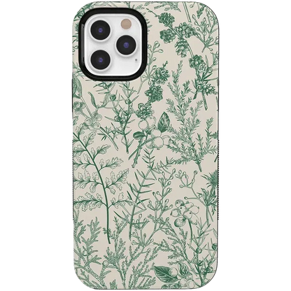 Sage Garden | Green Floral Case iPhone Case get.casely Bold + MagSafe® iPhone 12 Pro Max