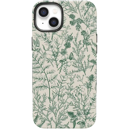 Sage Garden | Green Floral Case iPhone Case get.casely Bold + MagSafe® iPhone 14 Plus