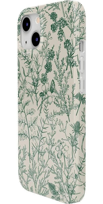 Sage Garden | Green Floral Case iPhone Case get.casely