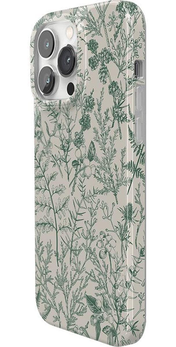 Sage Garden | Green Floral Case iPhone Case get.casely