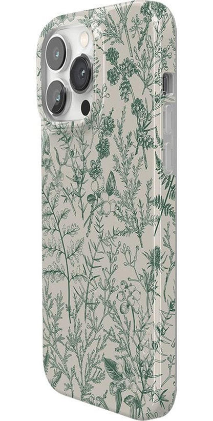 Sage Garden | Green Floral Case iPhone Case get.casely