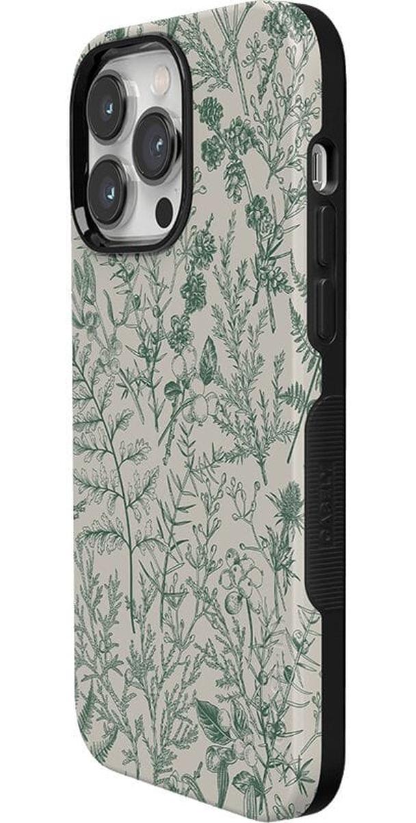 Sage Garden | Green Floral Case iPhone Case get.casely