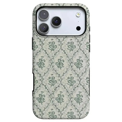 Sage Tapestry | Floral Vines Case iPhone Case get.casely Bold Flex + MagSafe® iPhone 17 Pro Max