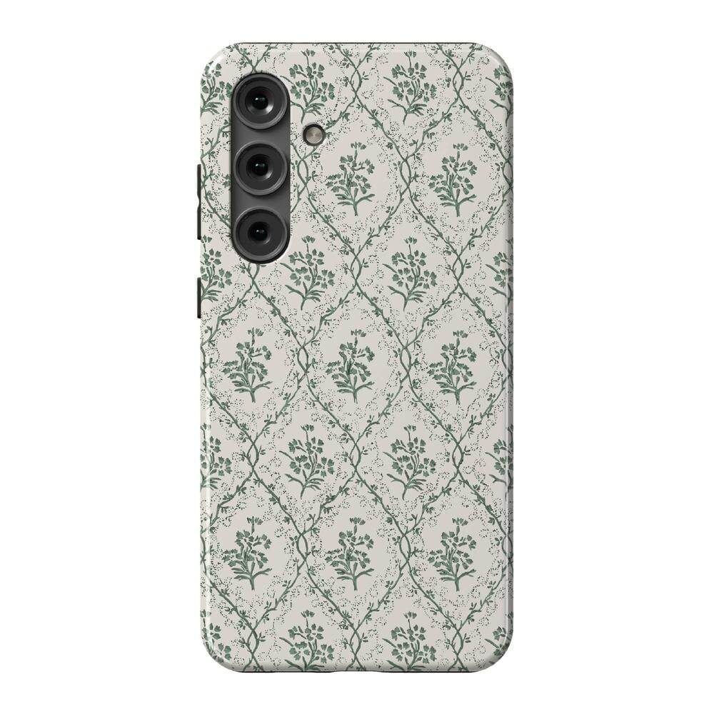 Sage Tapestry | Floral Vines Case iPhone Case get.casely Essential Galaxy S24 Plus