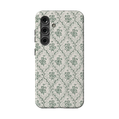 Sage Tapestry | Floral Vines Case iPhone Case get.casely Essential Galaxy S24