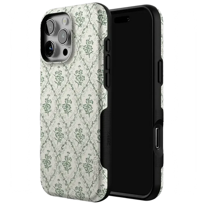Sage Tapestry | Floral Vines Case iPhone Case get.casely