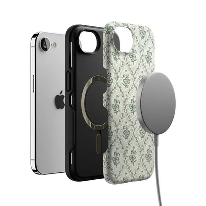 Sage Tapestry | Floral Vines Case iPhone Case get.casely