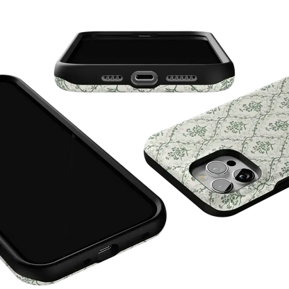 Sage Tapestry | Floral Vines Case iPhone Case get.casely