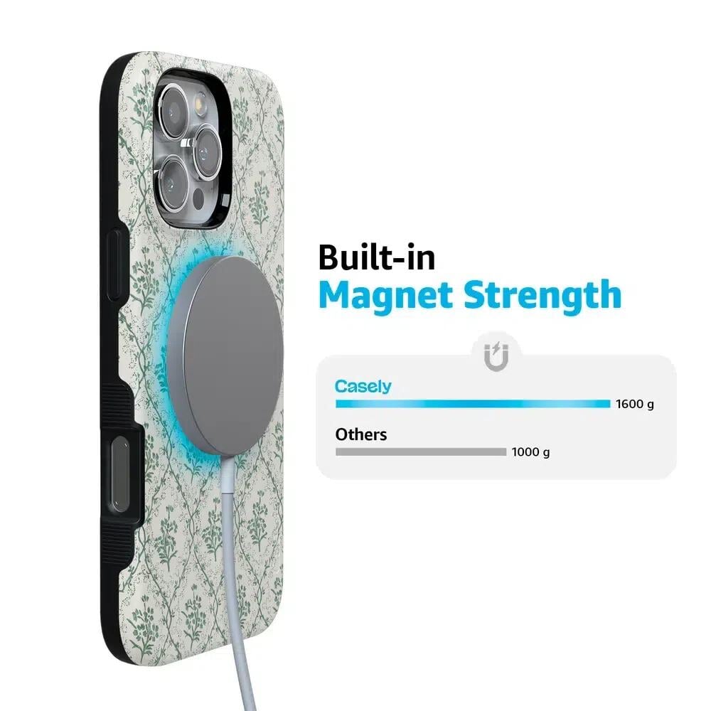 Sage Tapestry | Floral Vines Case iPhone Case get.casely