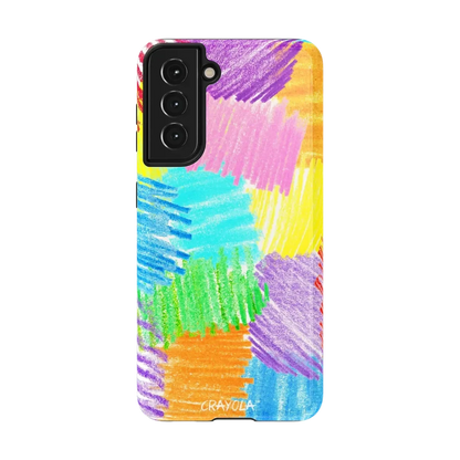 Scribble Me That | Crayola Rainbow Pencil Case iPhone Case Crayola Essential Galaxy S21