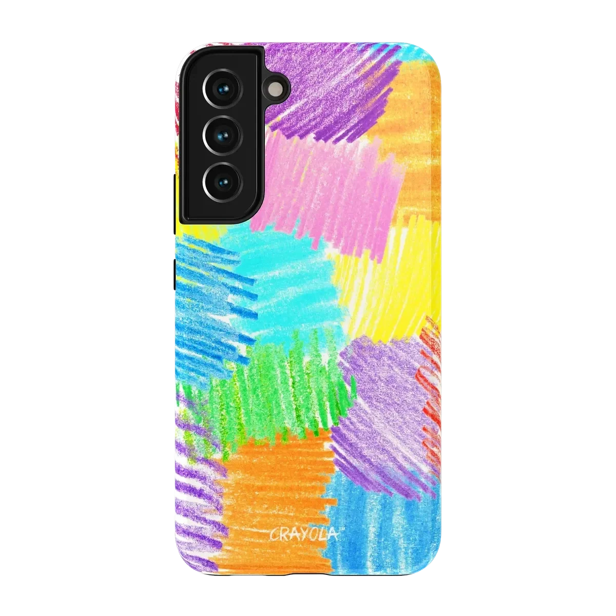 Scribble Me That | Crayola Rainbow Pencil Case iPhone Case Crayola Essential Galaxy S22 Plus