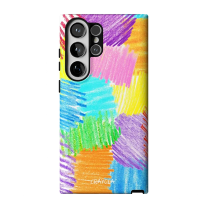 Scribble Me That | Crayola Rainbow Pencil Case iPhone Case Crayola Essential Galaxy S23 Ultra