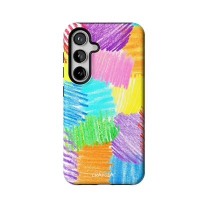 Scribble Me That | Crayola Rainbow Pencil Case iPhone Case Crayola Essential Galaxy S24