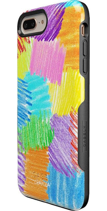 Scribble Me That | Crayola Rainbow Pencil Case iPhone Case Crayola